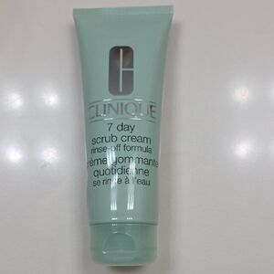 New CLINIQUE 7 Day Scrub Cream Rinse-off Formula